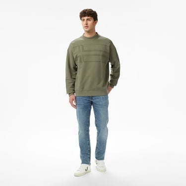  Napapijri B-Braies Erkek Haki Sweatshirt