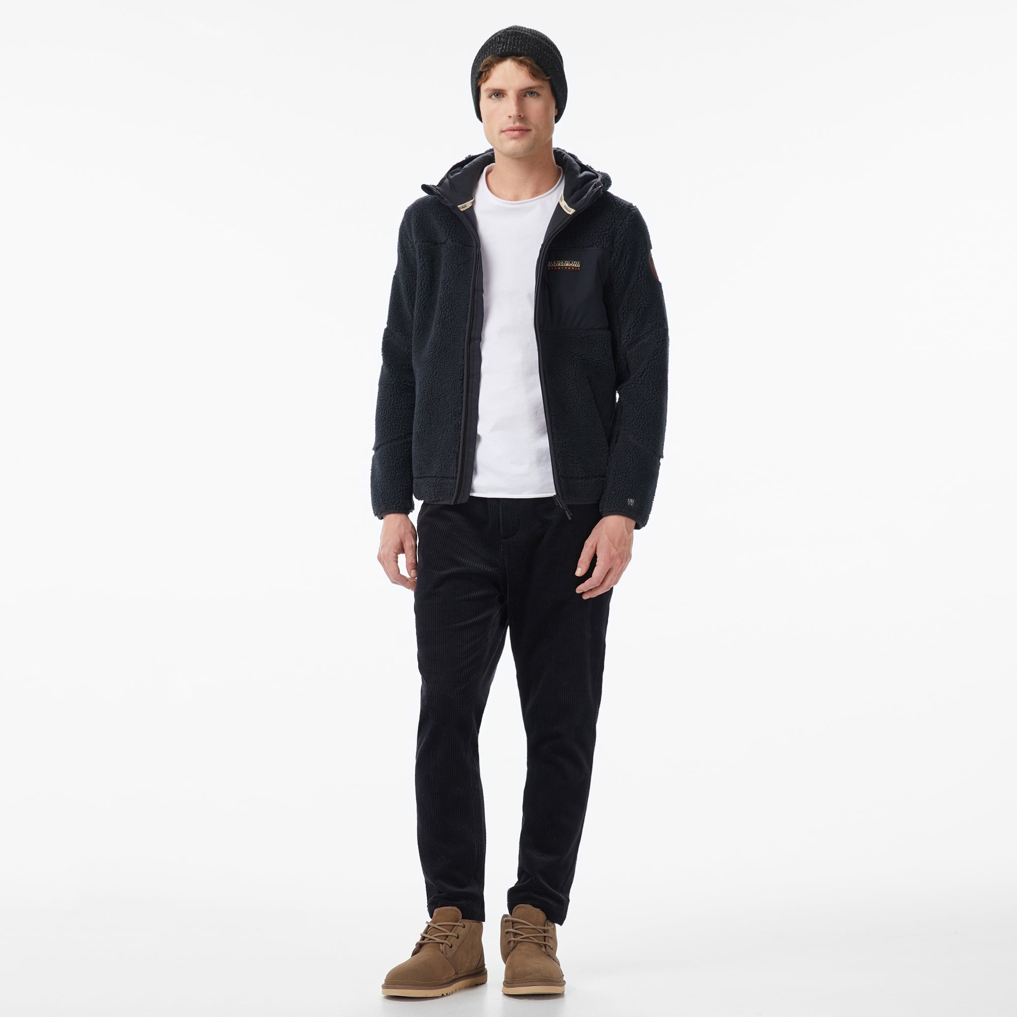 Napapijri Yupik Erkek Siyah Ceket