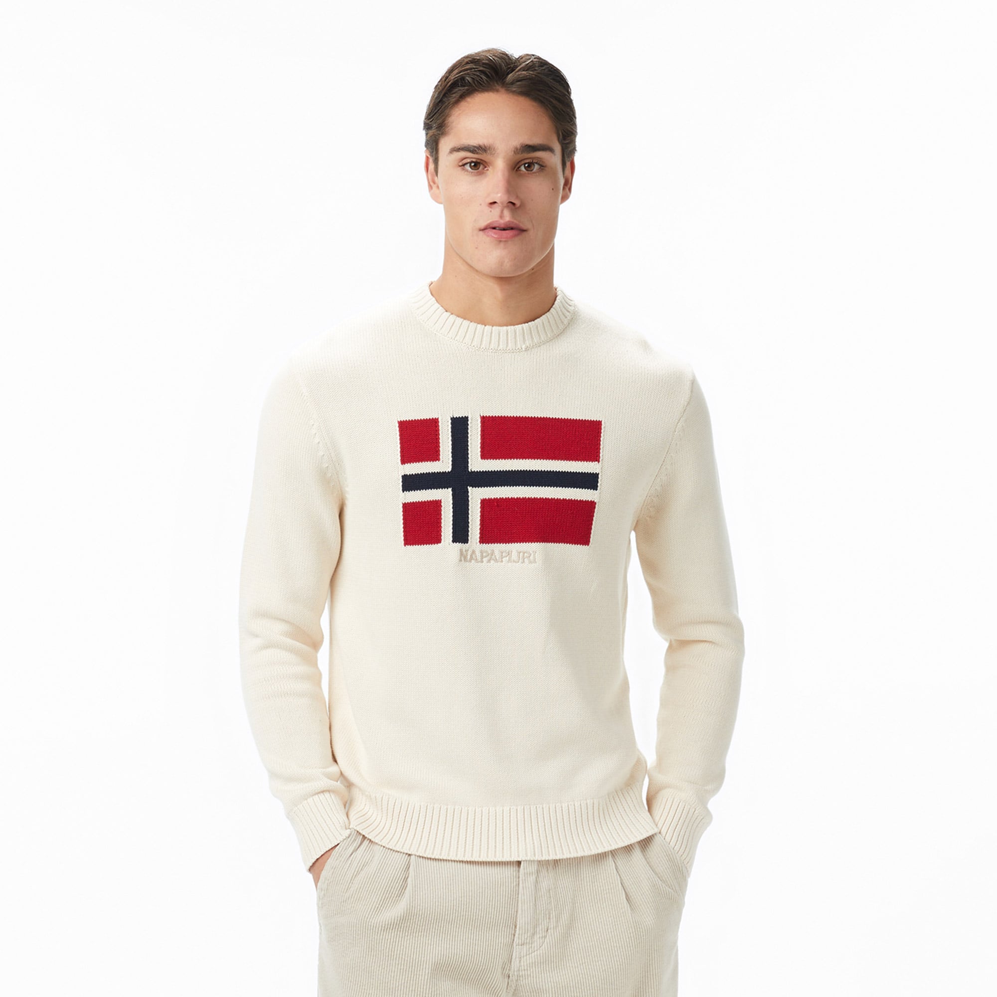  Napapijri D-Mura Erkek Bej Kazak