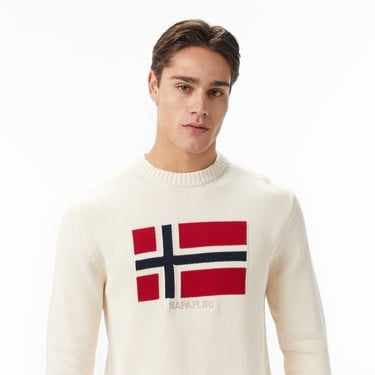  Napapijri D-Mura Erkek Bej Kazak