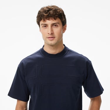  Napapijri S-Braies Erkek Mavi T-Shirt