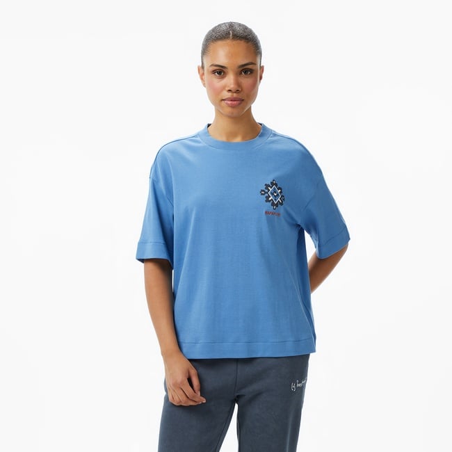  Napapijri S-Irto Kadın Mavi T-Shirt