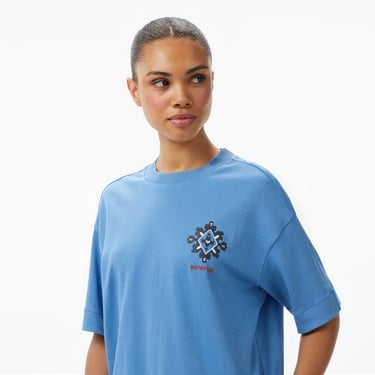  Napapijri S-Irto Kadın Mavi T-Shirt