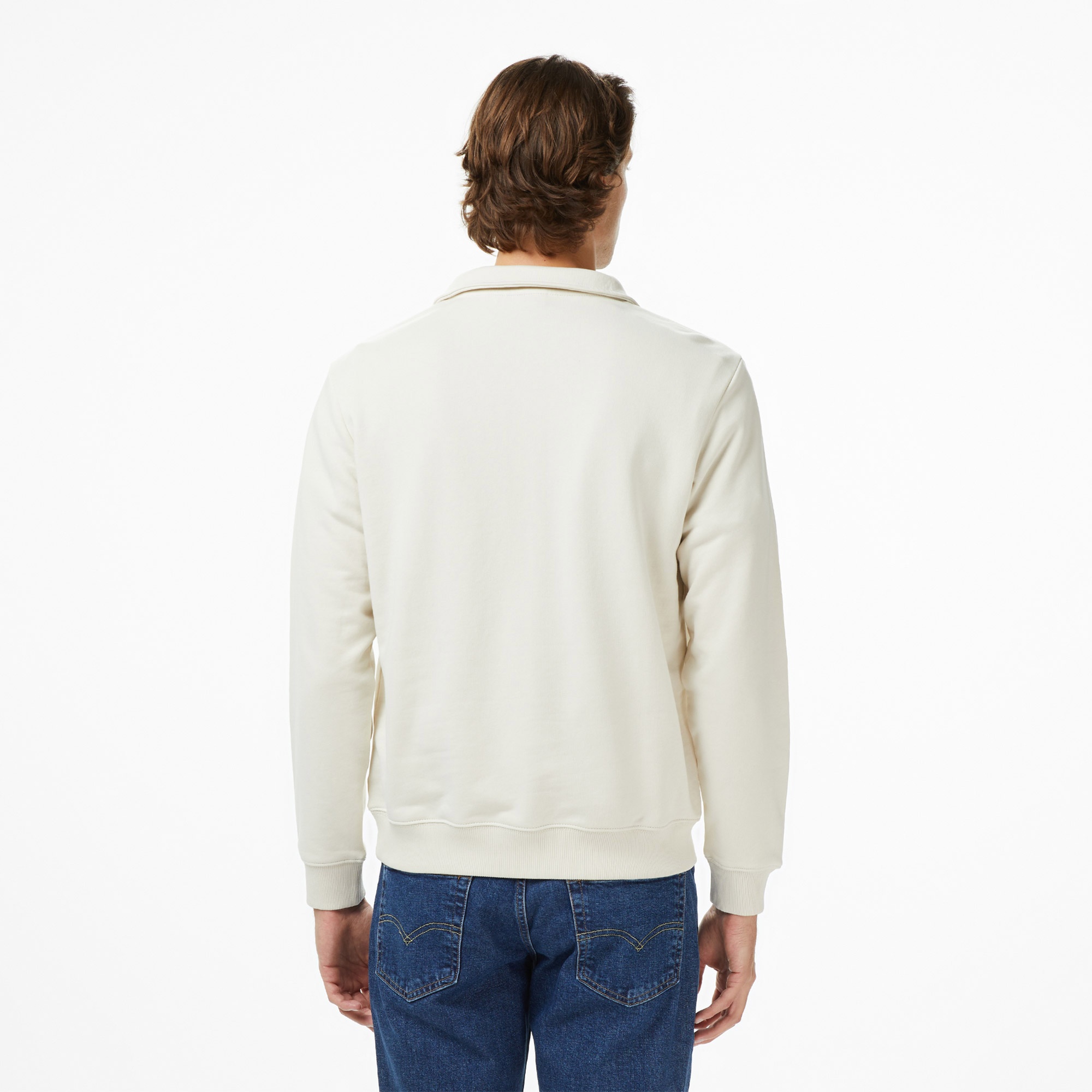 Napapijri B-Small Box Erkek Bej Sweatshirt