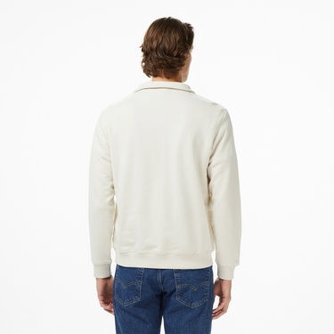  Napapijri B-Small Box Erkek Bej Sweatshirt