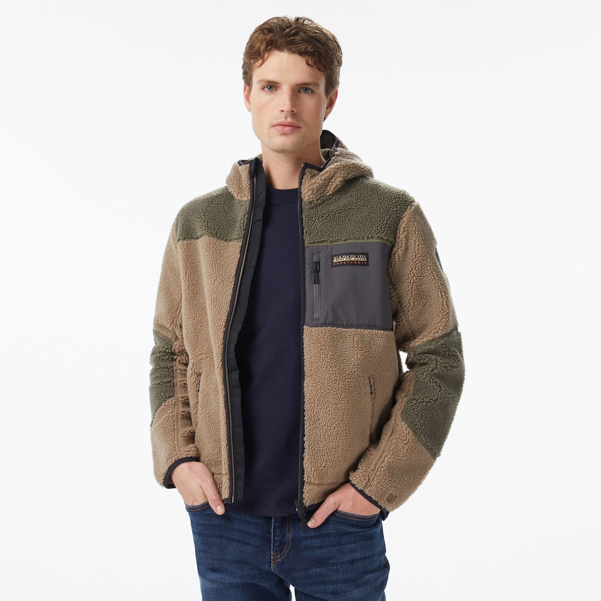 Napapijri Yupik Erkek Yeşil Sweatshirt