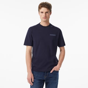  Napapijri S-Back Graphic Erkek Mavi T-Shirt