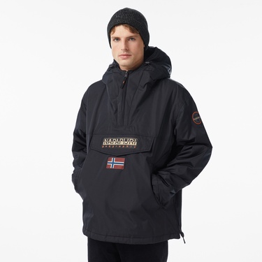  Napapijri Rainforest Next Erkek Siyah Ceket