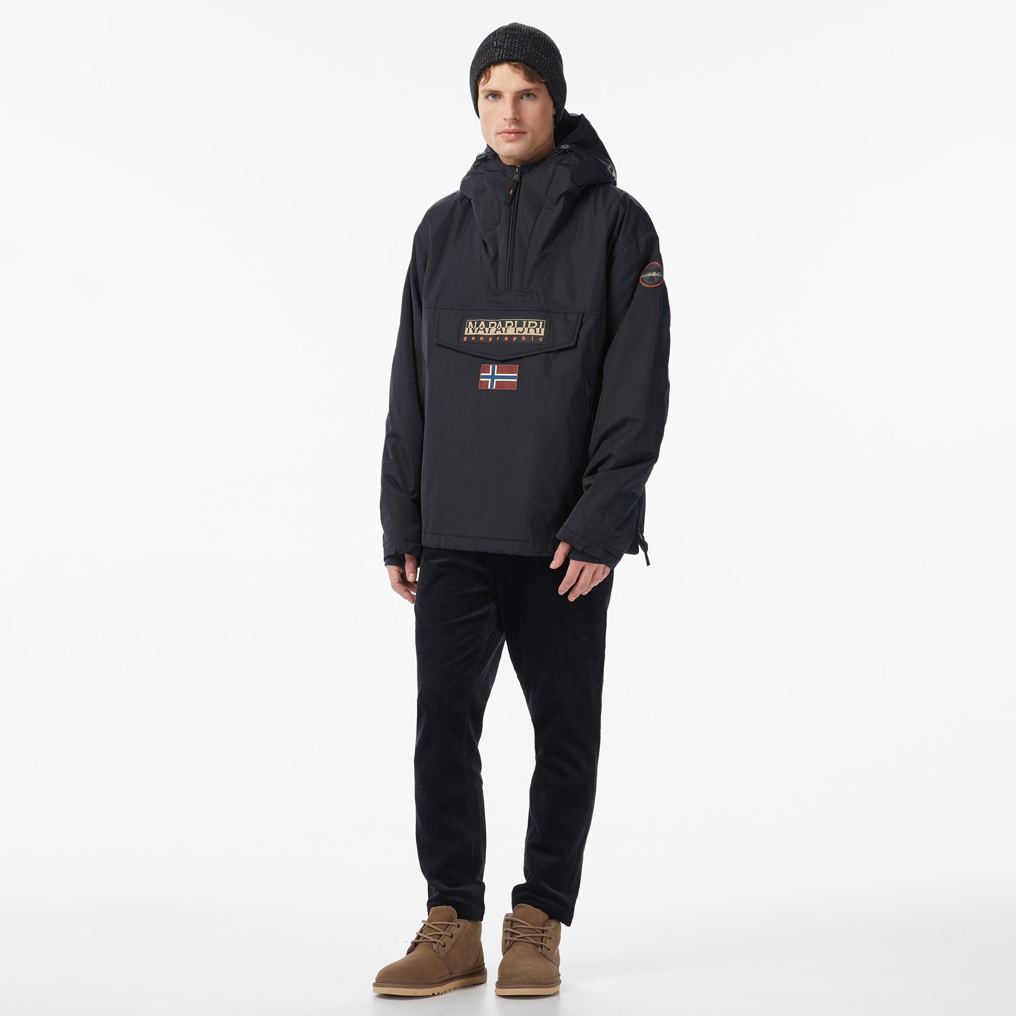 Napapijri Rainforest Next Erkek Siyah Ceket