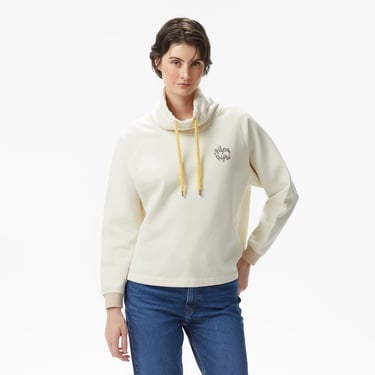  Napapijri B-Fedaia Kadın Bej Sweatshirt