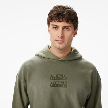  Napapijri B-Comel Erkek Haki Sweatshirt