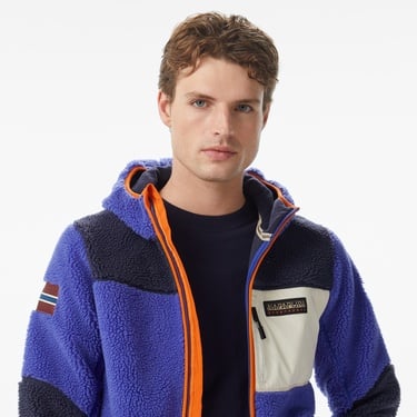  Napapijri Yupik Erkek Mavi Sweatshirt