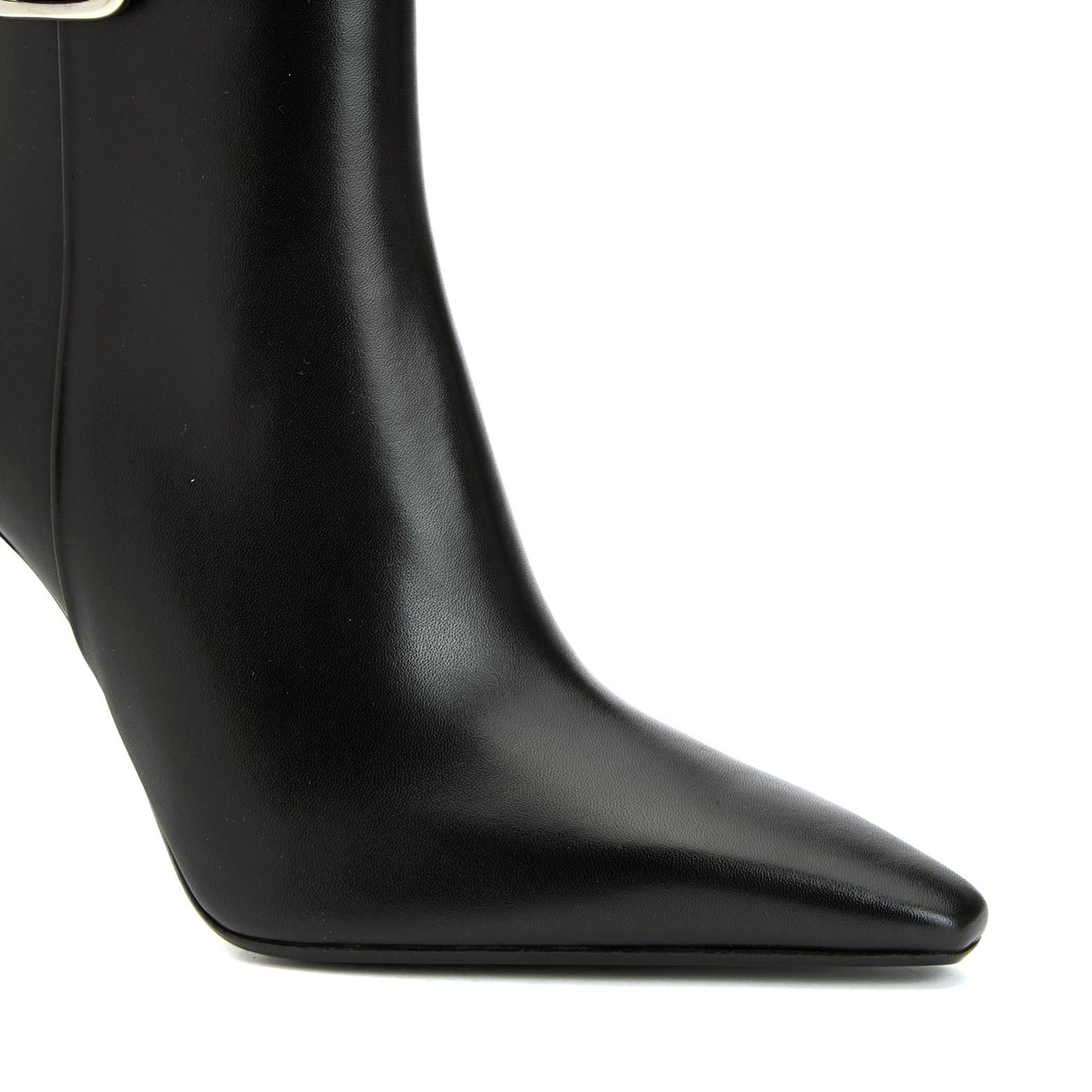 Network Kadın Siyah Toka Detaylı Deri Bot