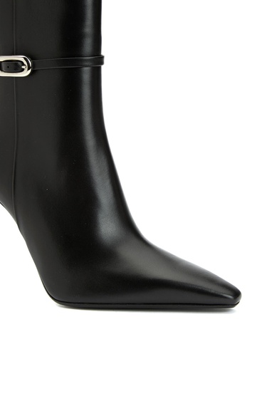  Network Kadın Siyah Toka Detaylı Deri Bot