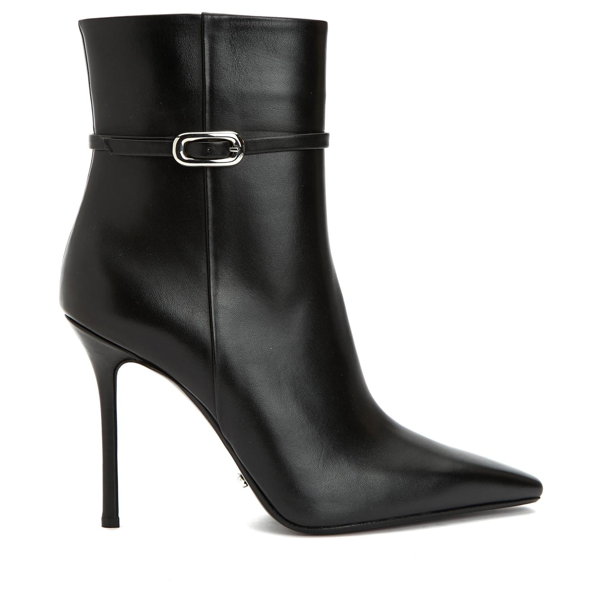 Network Kadın Siyah Toka Detaylı Deri Bot