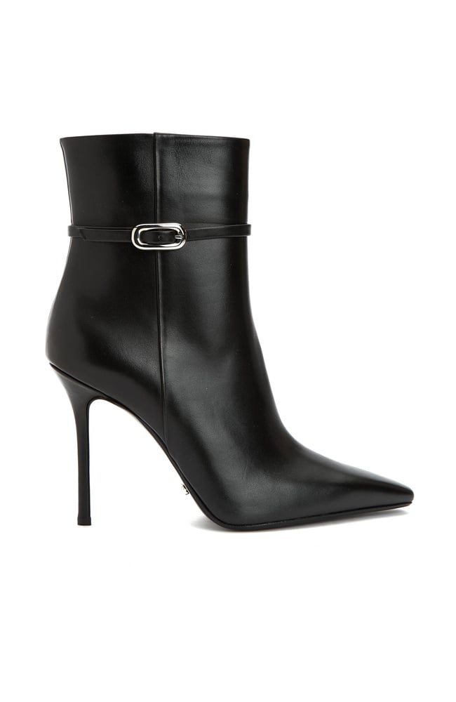  Network Kadın Siyah Toka Detaylı Deri Bot