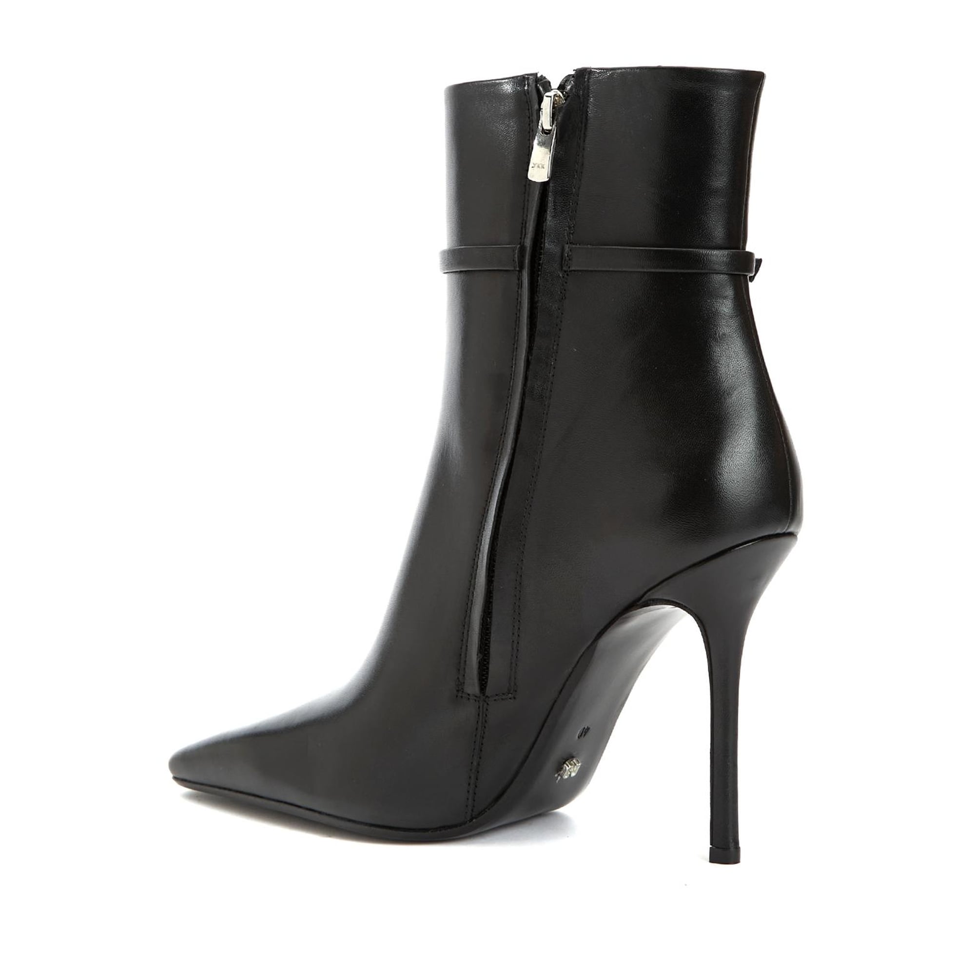 Network Kadın Siyah Toka Detaylı Deri Bot