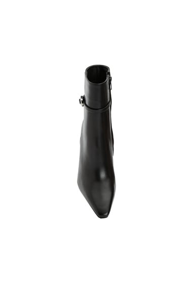  Network Kadın Siyah Toka Detaylı Deri Bot