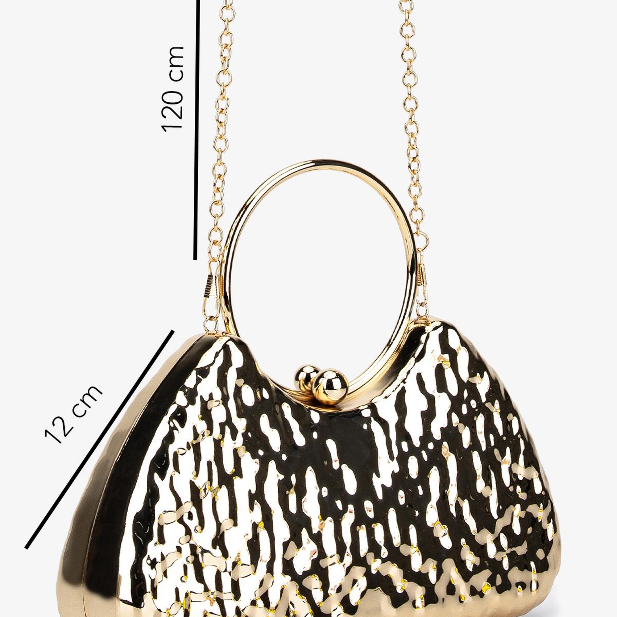 Valmenti Kadın Vegan Sarı Abiye Çanta