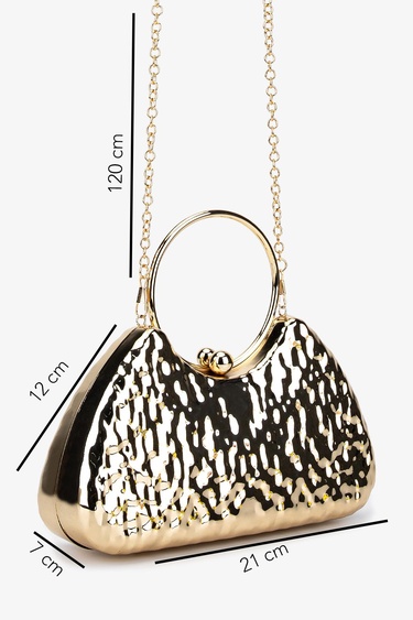  Valmenti Kadın Vegan Sarı Abiye Çanta