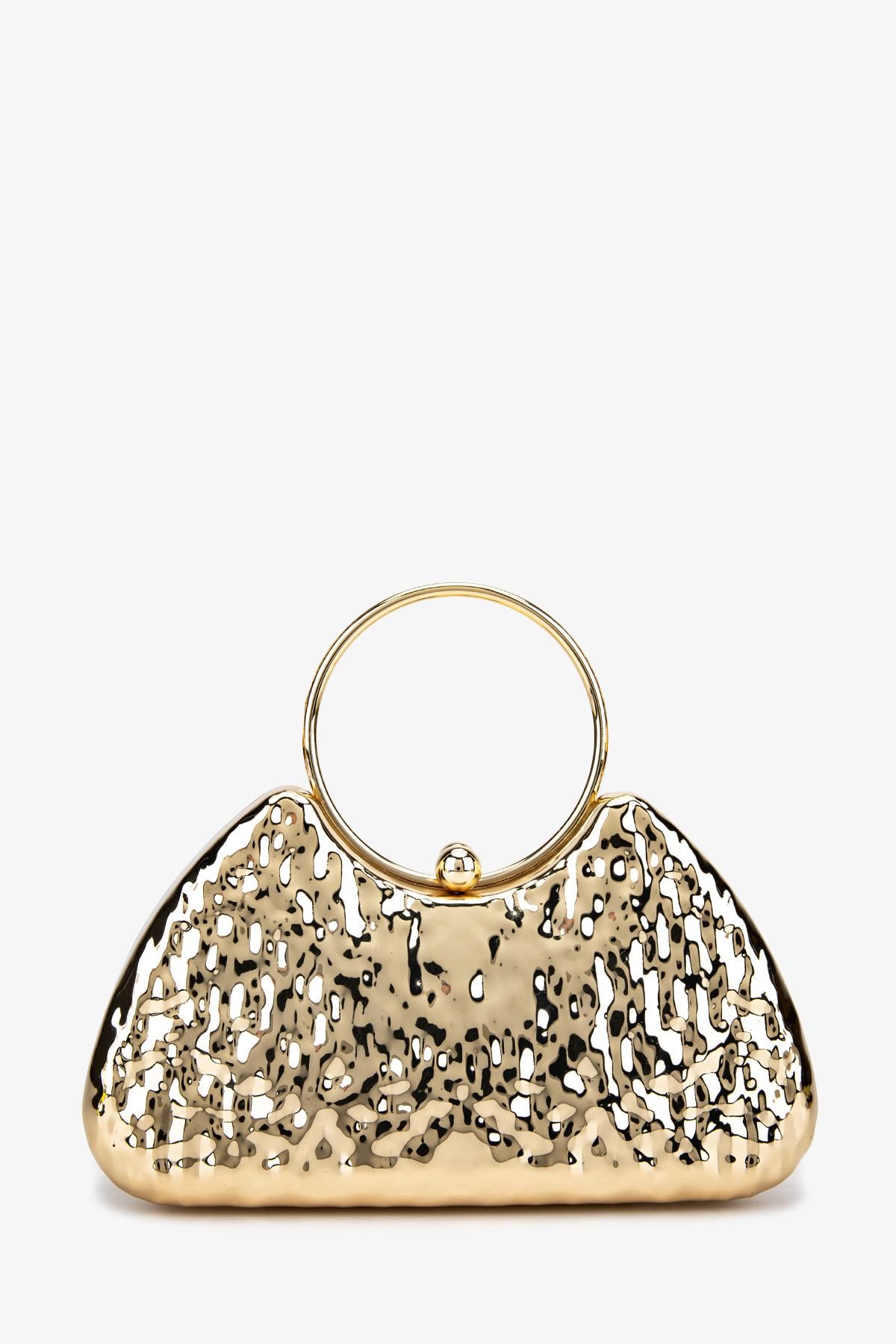  Valmenti Kadın Vegan Sarı Abiye Çanta