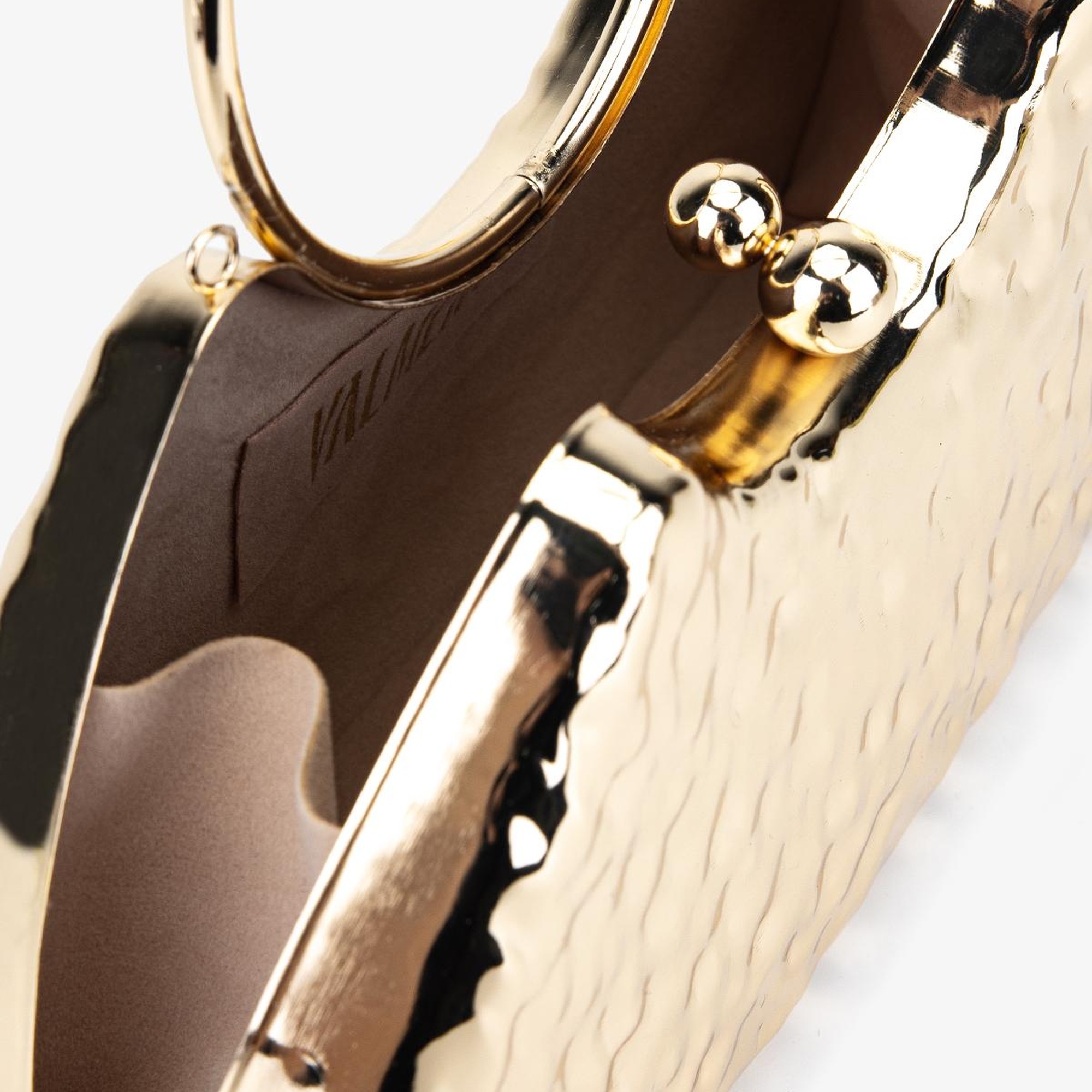 Valmenti Kadın Vegan Sarı Abiye Çanta