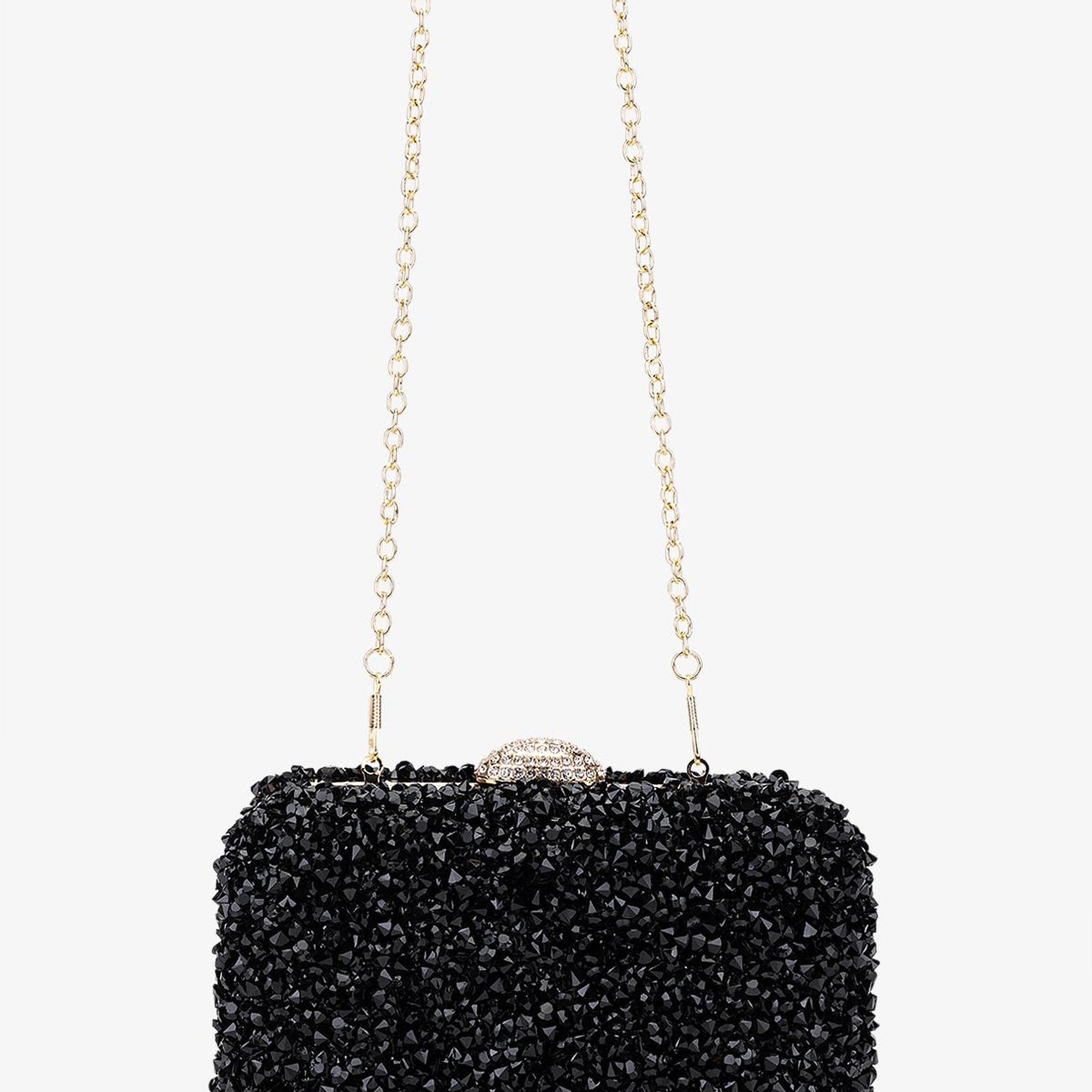 Valmenti Kadın Vegan Siyah Abiye Çanta