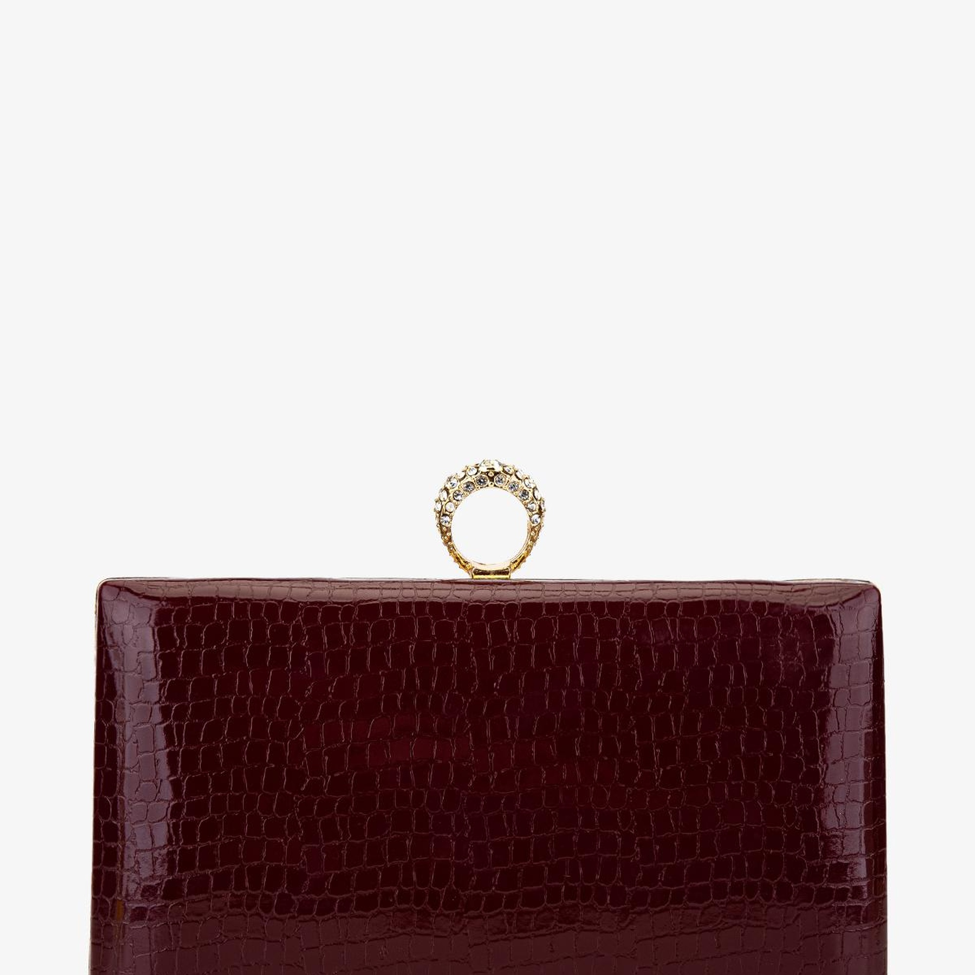 Valmenti Kadın Vegan Bordo Abiye Çanta