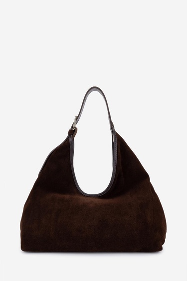  Valmenti Kadın Hakiki Deri Kahverengi Omuz Çanta