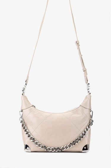  Valmenti Kadın Suni Deri Bej Omuz Çanta