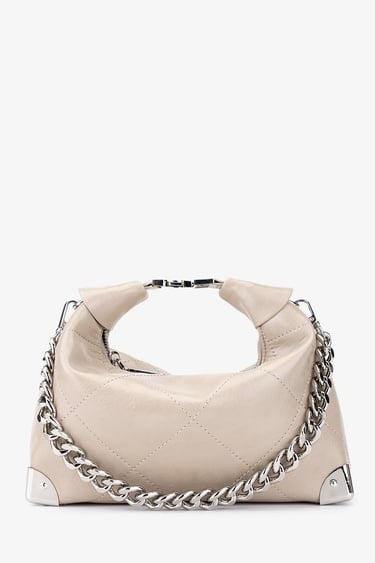  Valmenti Kadın Suni Deri Bej Omuz Çanta