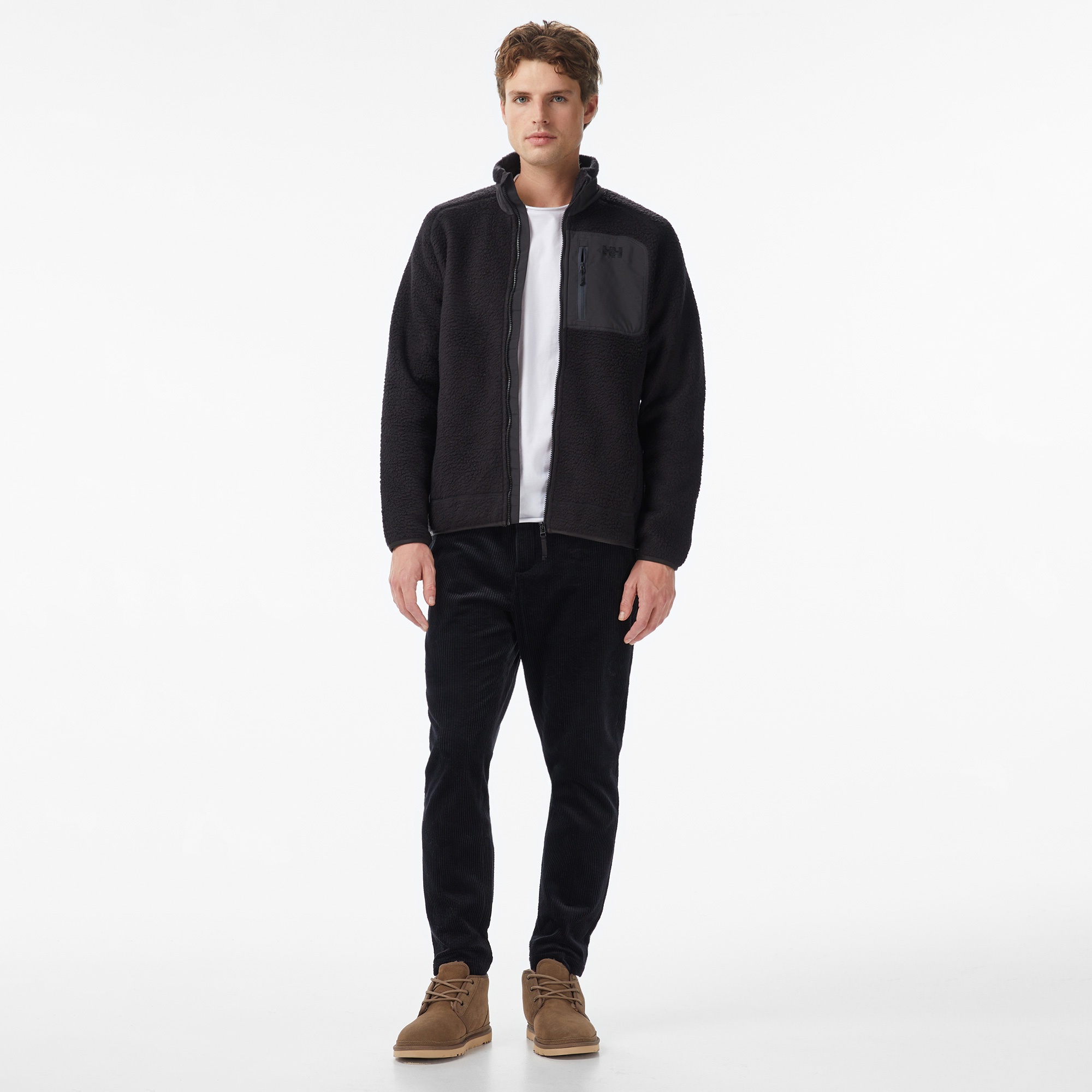 Helly Hansen Panorama Pile Block Erkek Siyah Ceket