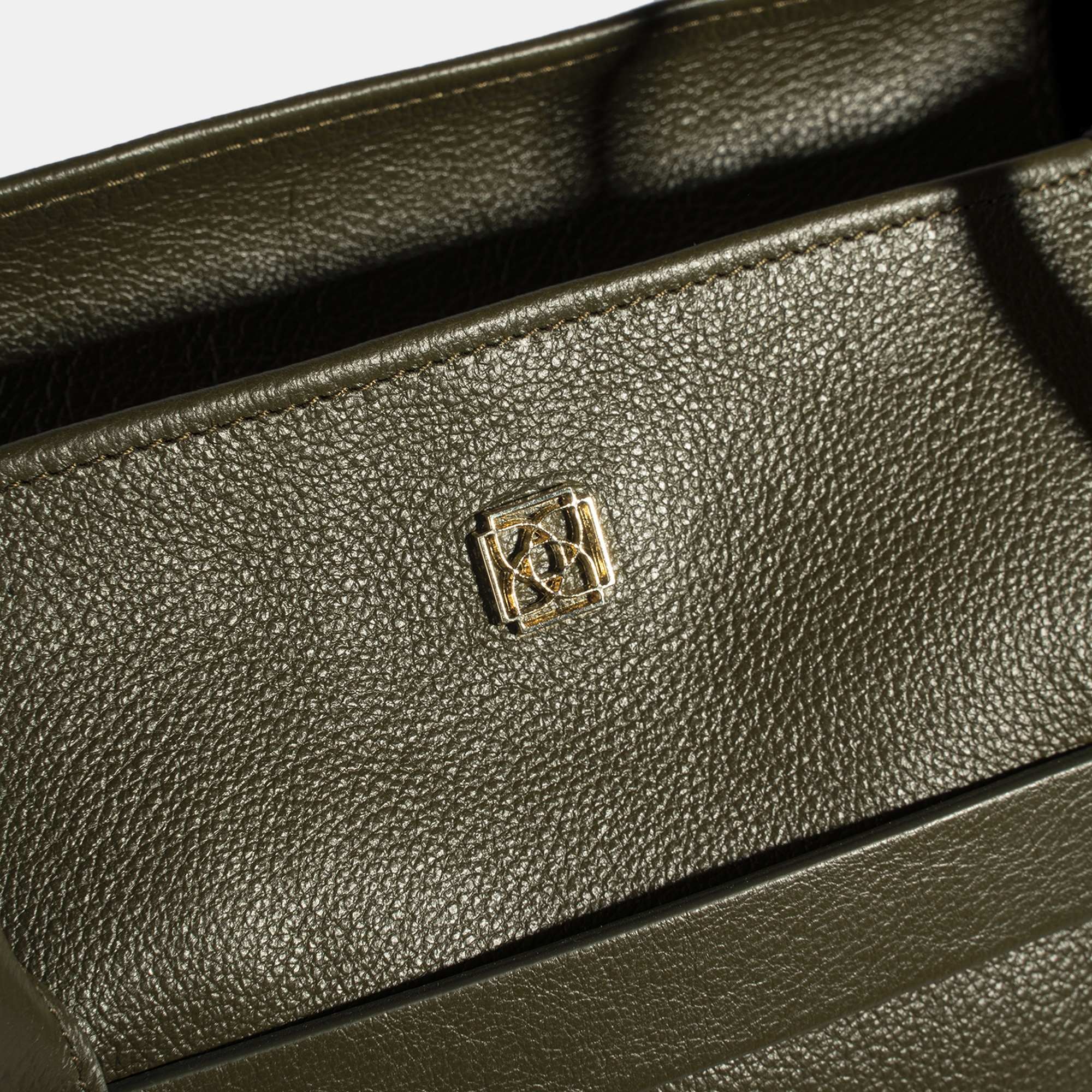 DESA Kadın Yeşil Cüzdan Aksesuarlı Deri Omuz Çantası