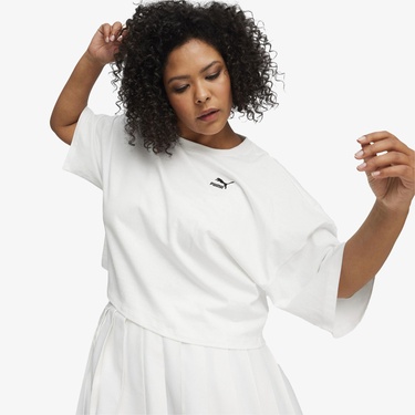  Puma Better Classics Kadın Beyaz T-Shirt