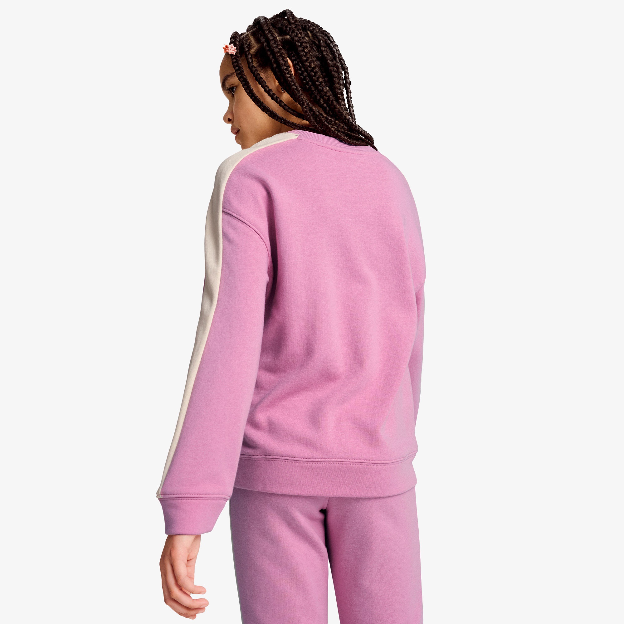 Puma T7 Crew Tr Çocuk Pembe Sweatshirt