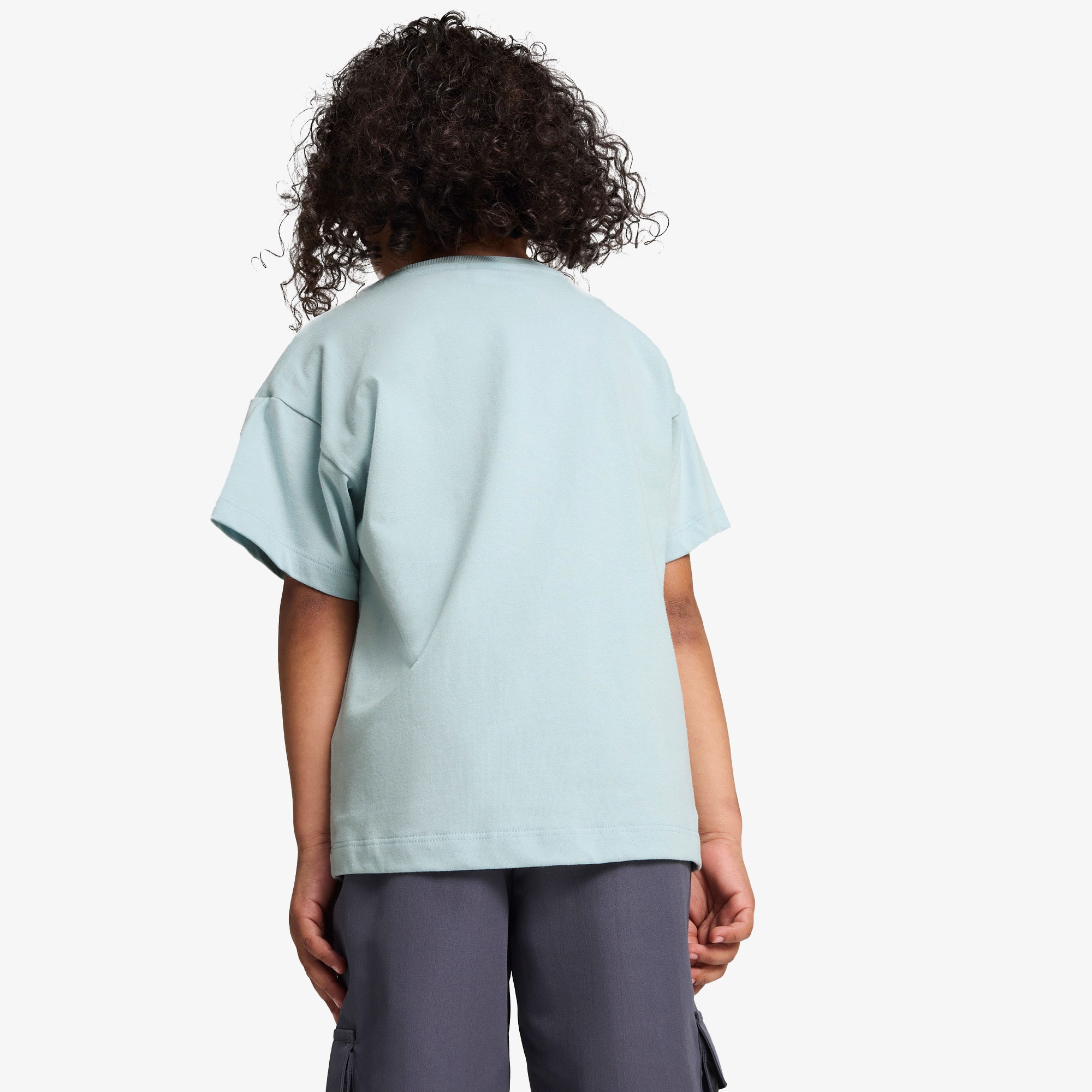 Puma X Trolls Graphic Çocuk Mavi T-Shirt