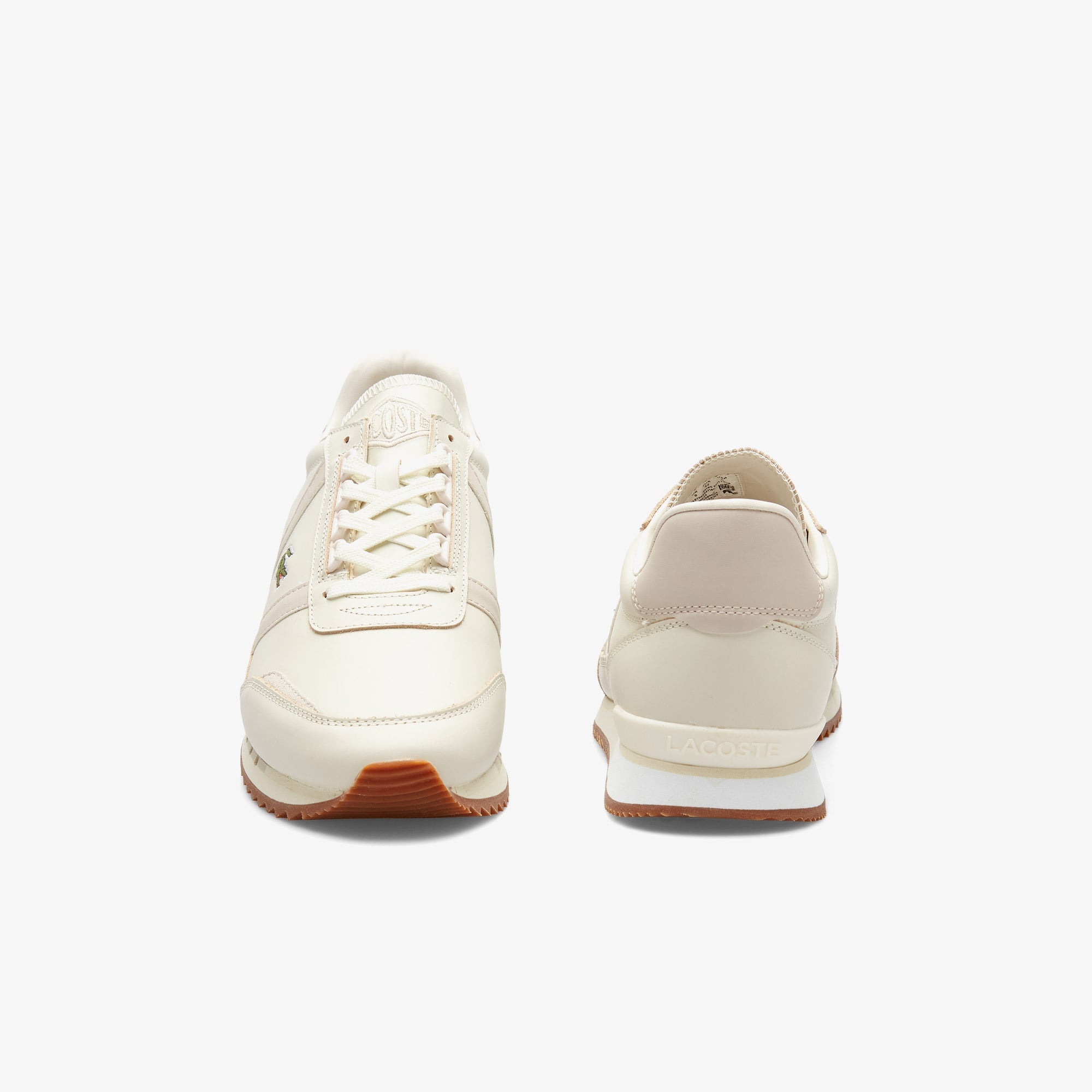 Lacoste Partner Retro Erkek Bej Sneaker