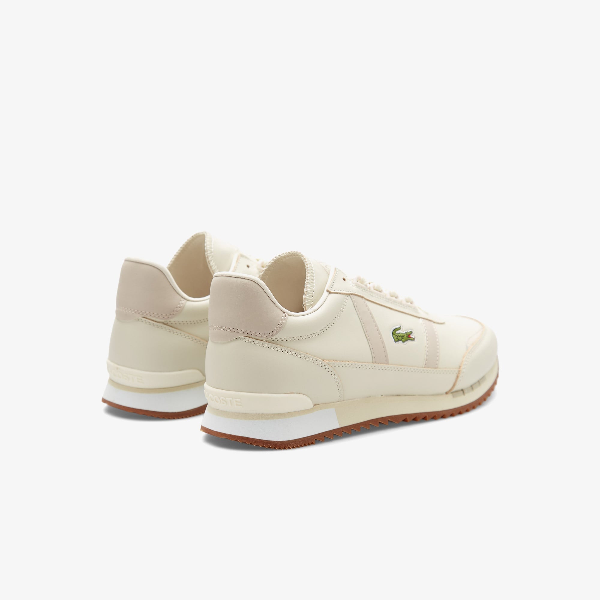 Lacoste Partner Retro Erkek Bej Sneaker