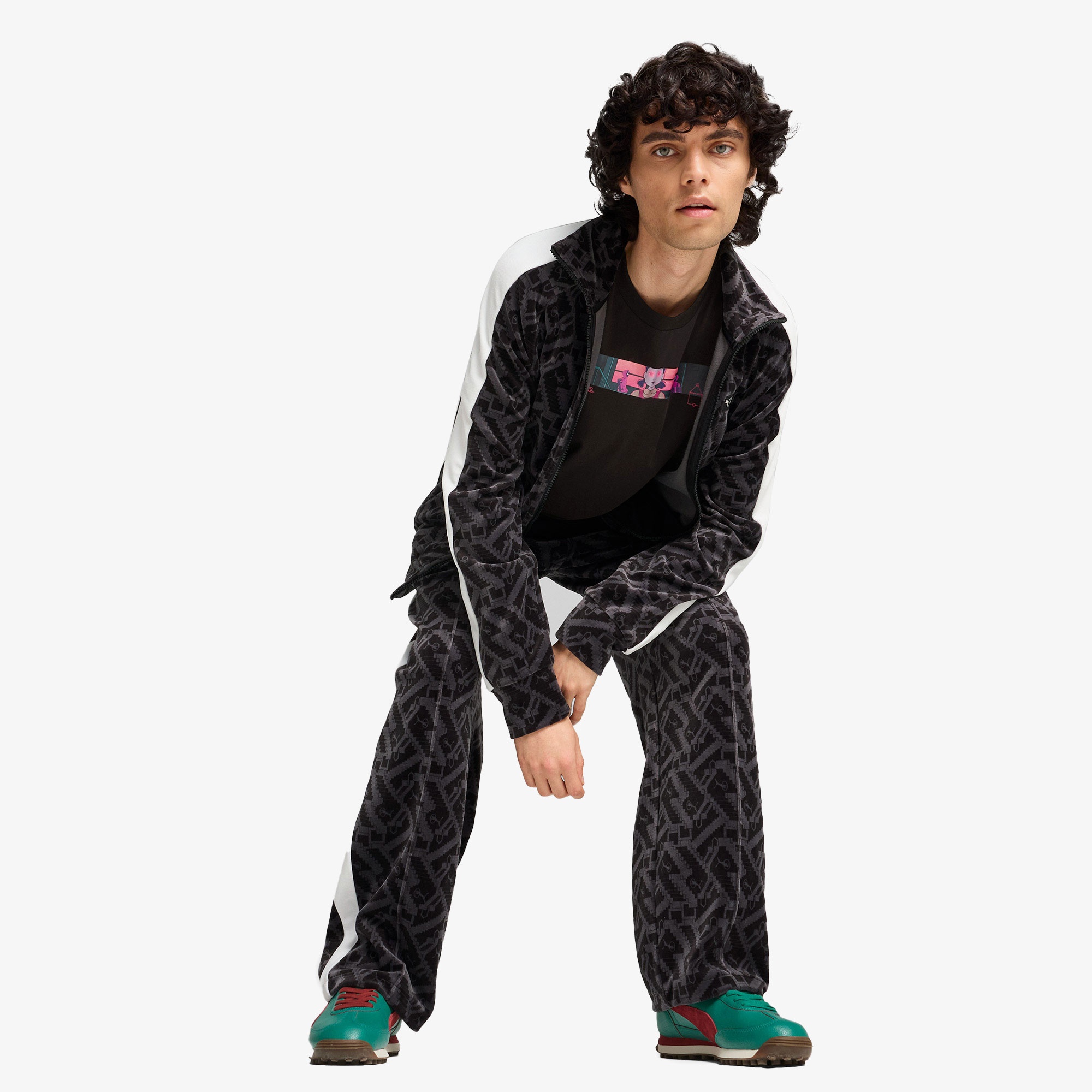 Puma X Squid Game Erkek Siyah Ceket