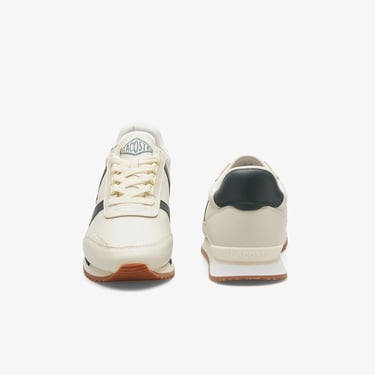  Lacoste Partner Retro Erkek Beyaz Sneaker