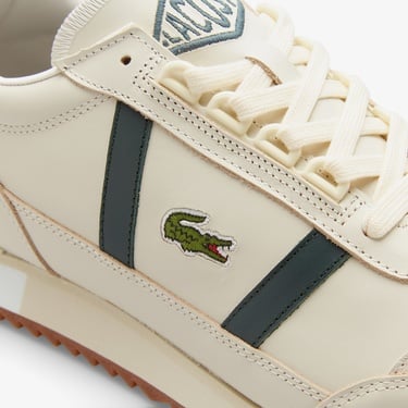 Lacoste Partner Retro Kadın Krem Sneaker