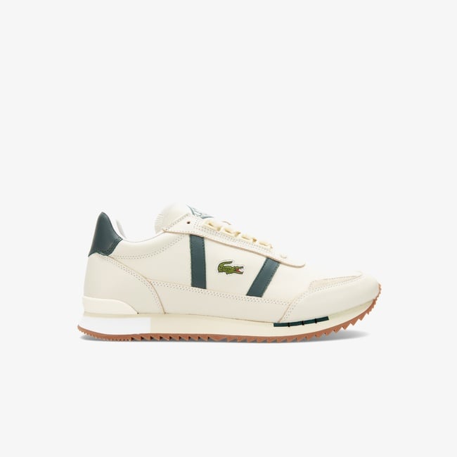  Lacoste Partner Retro Kadın Krem Sneaker