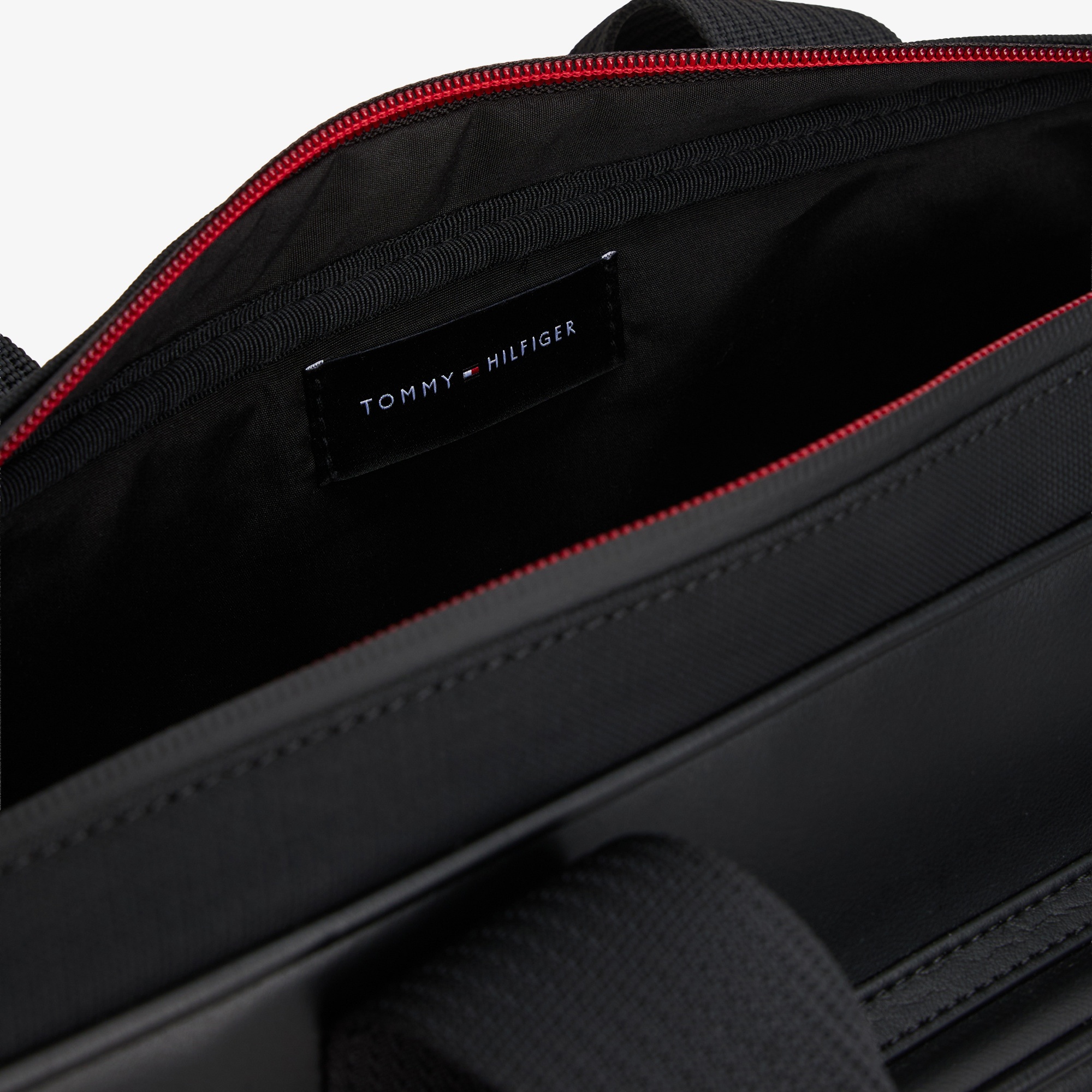 Tommy Hilfiger Foundation Erkek Siyah Laptop Çantası