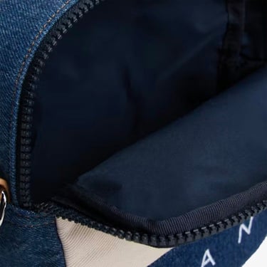  Tommy Jeans Archive Denim Reporter Erkek Mavi Çapraz Çanta