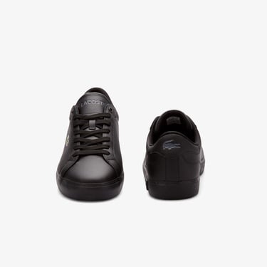  Lacoste Powercourt Erkek Siyah Sneaker