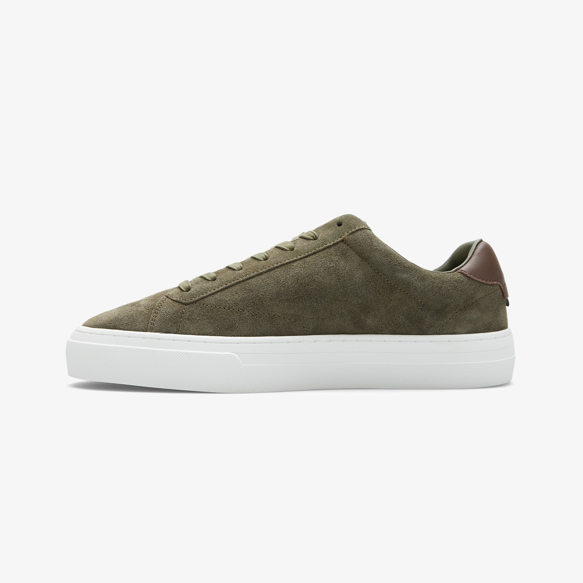 Tommy Hilfiger Premium Cupsole Suede Erkek Haki Sneaker