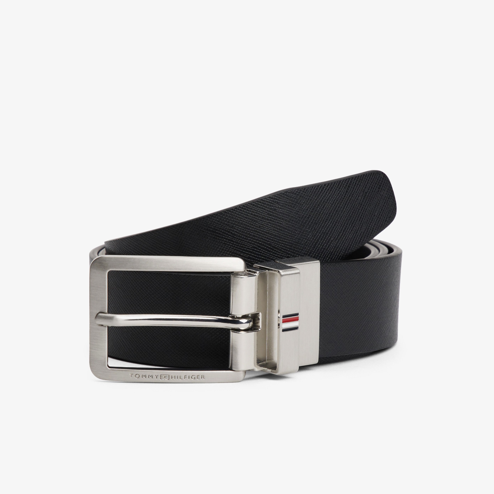 Tommy Hilfiger Business Erkek Siyah Kemer