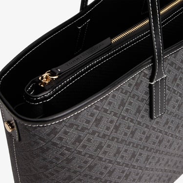  Tommy Hilfiger Monoplay Leather Tote Kadın Siyah El Çantası