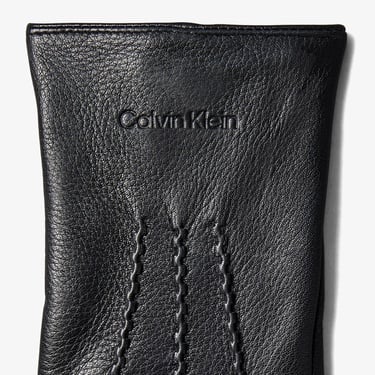  Calvin Klein Classic Pebble Erkek Siyah Eldiven