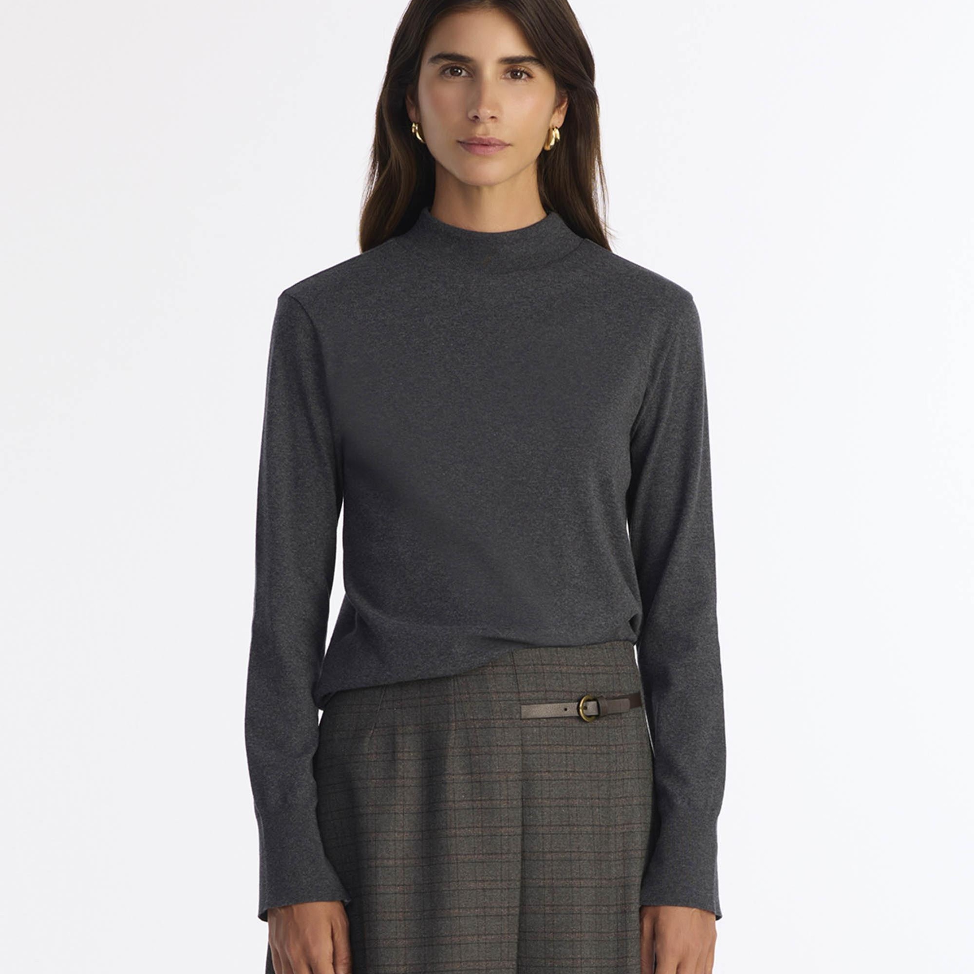 YARGICI Regular Yarım Balıkçı Yaka Uzun Kol Kazak